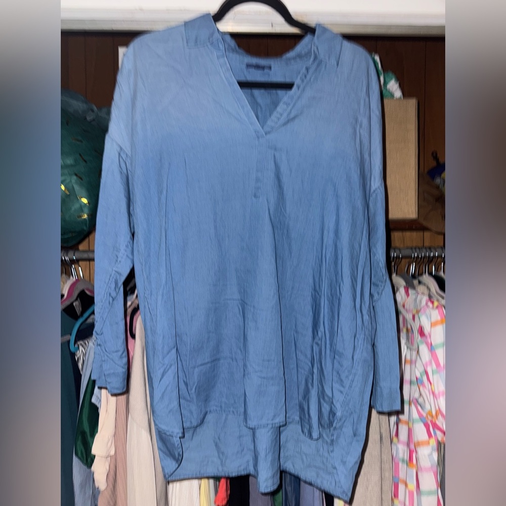 J. Jill Light Blue Women's Blouse